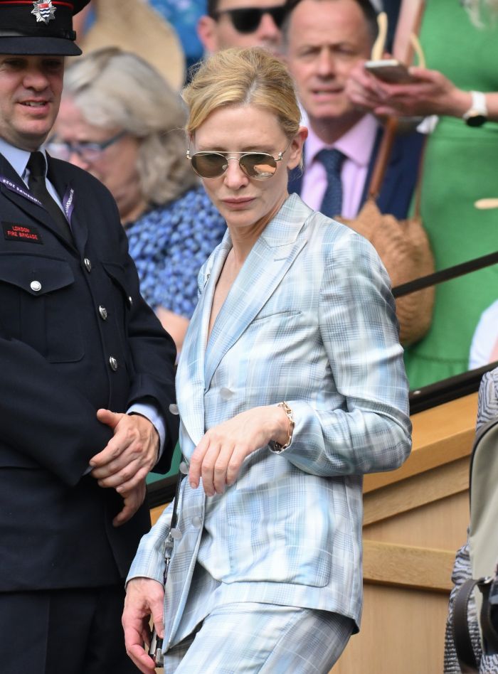 Celebrity Sightings At Wimbledon 2025 - Day 2
