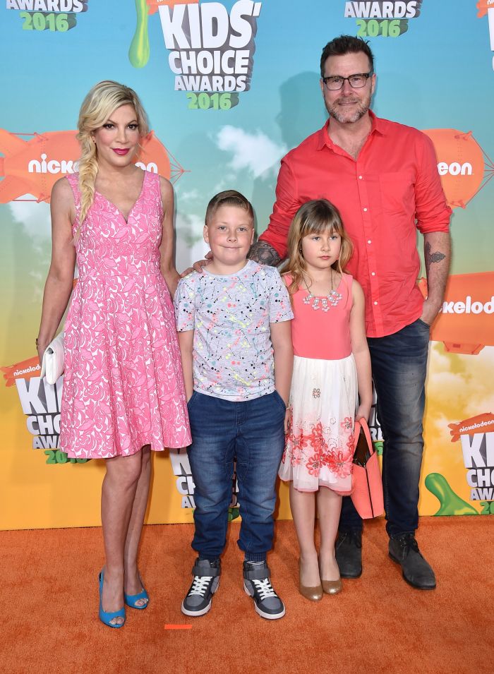 Tori Spelling, Liam McDermott, Stella McDermott, Dean McDermott