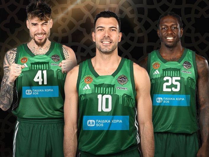 Με τα Παιδικά Χωριά SOS στη φανέλα του ο Παναθηναϊκός ΑKTOR στο Final 4 της Euroleague