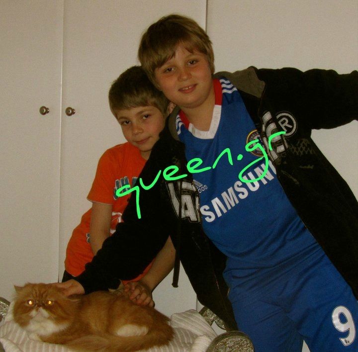 Toffee with my little brothers, Alex & Philip ..