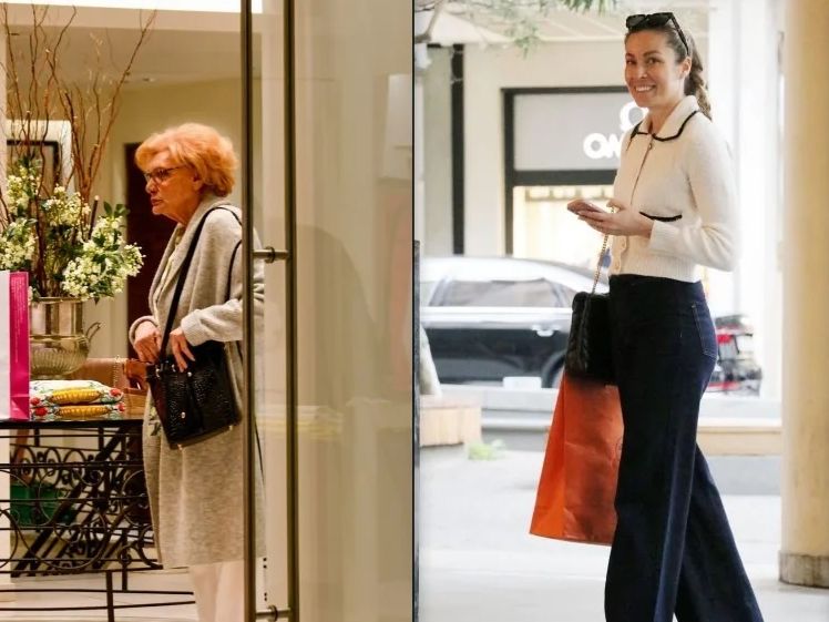 H Κοντού σε μια σπάνια εμφάνιση και τα ψώνια Λούλη – Κολιανδρή