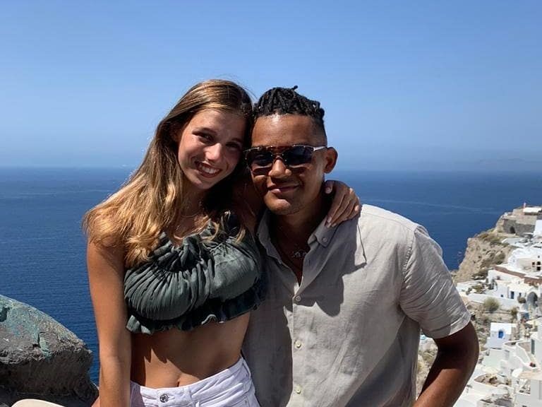 Μετά το ασημένιο ο Manolo πήγε Πορτογαλία και η κοπέλα του, Αναστασία Μαγαλιού νιώθει «πριγκίπισσα»