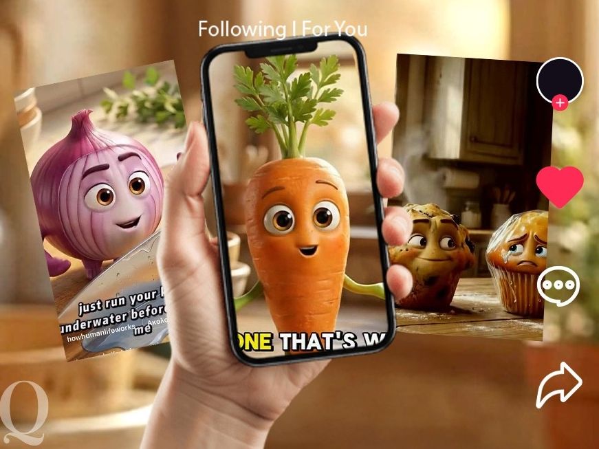 Γιατί έχουμε κολλήσει με τα AI λαχανικά και τα tips που μας «μαθαίνουν»; Η εποχή του «edutainment»