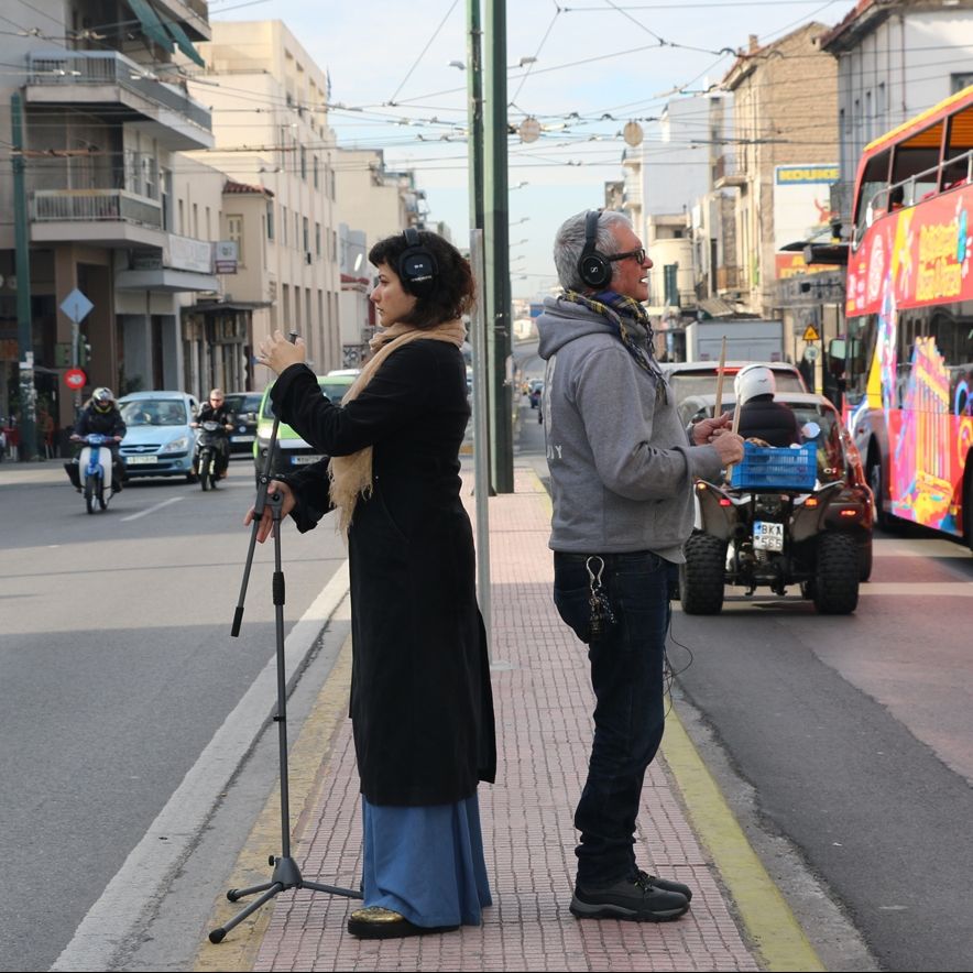 H Αγγελική Τουμπανάκη και o Ηλίας Δουμάνης live στο Gazarte