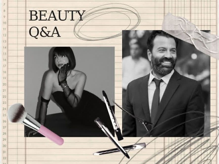 Beauty Q&A:  Ο hair expert Θοδωρής Γκιώνης προτείνει όγκο στα μαλλιά & έντονο φιλάρισμα