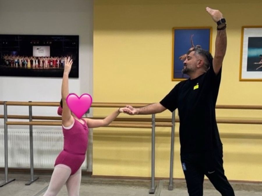 Ο Λευτέρης Σουλτάτος έκανε μπαλέτο με την κόρη του και συμφωνούμε με το σχόλιο της Βίβιαν Κοντομάρη