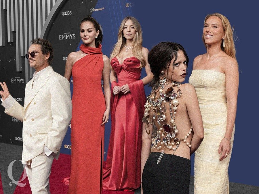 Οι γεμάτες λάμψη εμφανίσεις των Emmys 2025: Selena Gomez και Sydney Sweeney σε total red looks