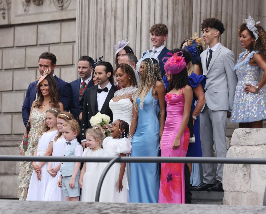 Mel B Marries Rory McPhee At St Paul's Cathedral In London