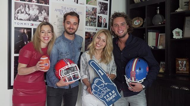 tommy hilfiger fw15 media day    sylvie gerogianni mrk manager sarkk s.a. boris careau mrk manager pvh maria iliaki didier velema mrk coordinator pvh 39ea5