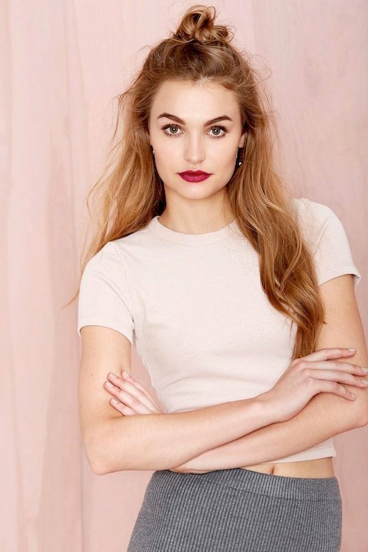 Half-Up-Top-Knot-Hairstyles-Long-Hair-Bun- 7711a