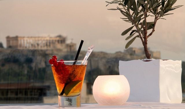 05. Titania Hotel   Olive Garden   Acropolis view afternoon 92008