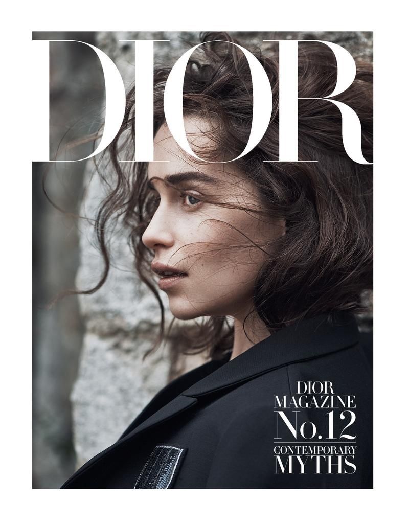 Emilia Clarke Dior Magazine Winter 2015 Cover Pictures01 dbb00