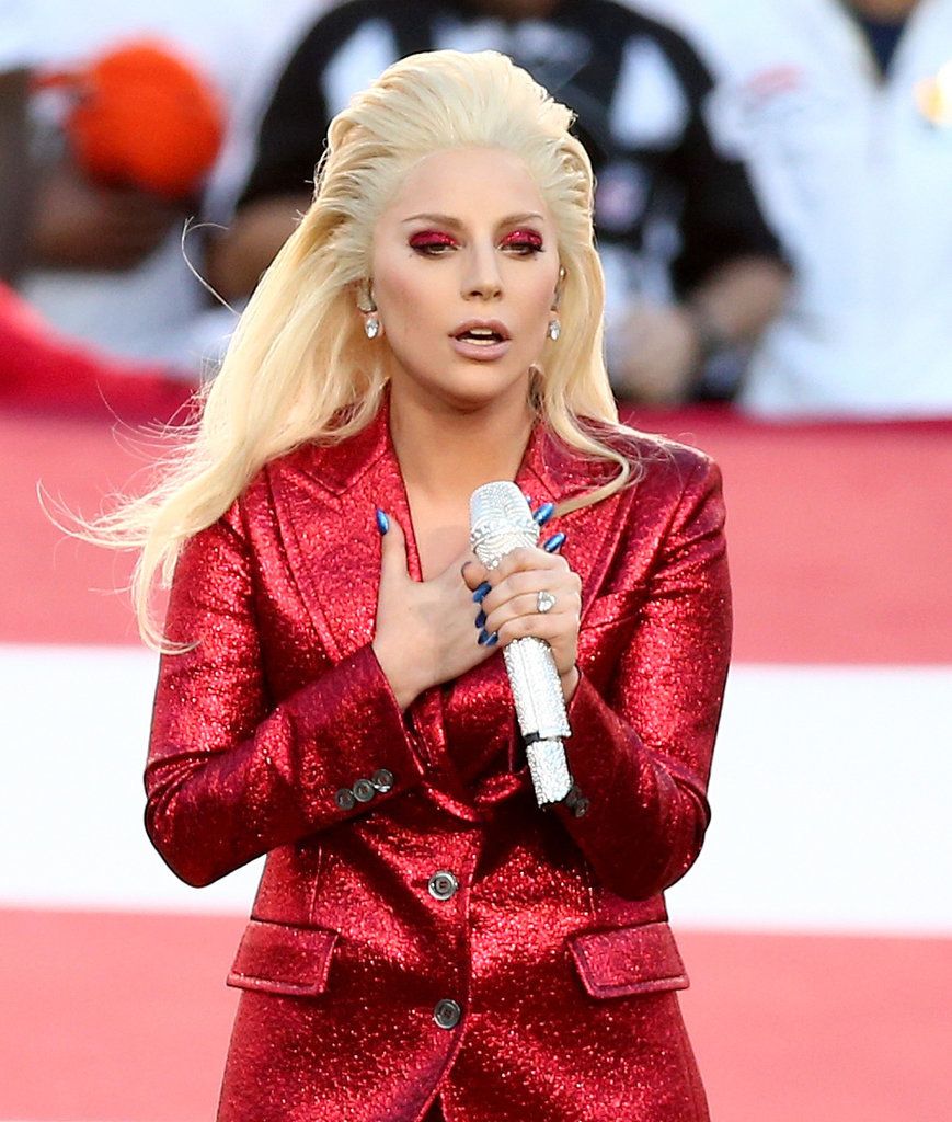 Lady Gaga Hair Makeup Super Bowl 2016 3 3be82