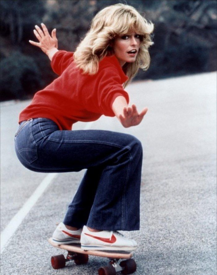 farrah fawcett skateboard 91d41