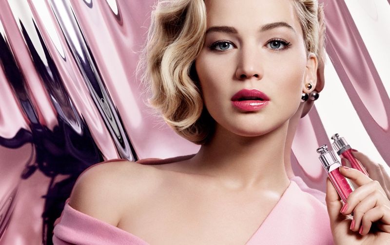 Jennifer Lawrence Dior Addict Lip Gloss Campaign01 f168e