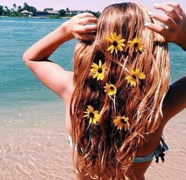 beach girl hair inspirational Favim.com 4053017 ea138