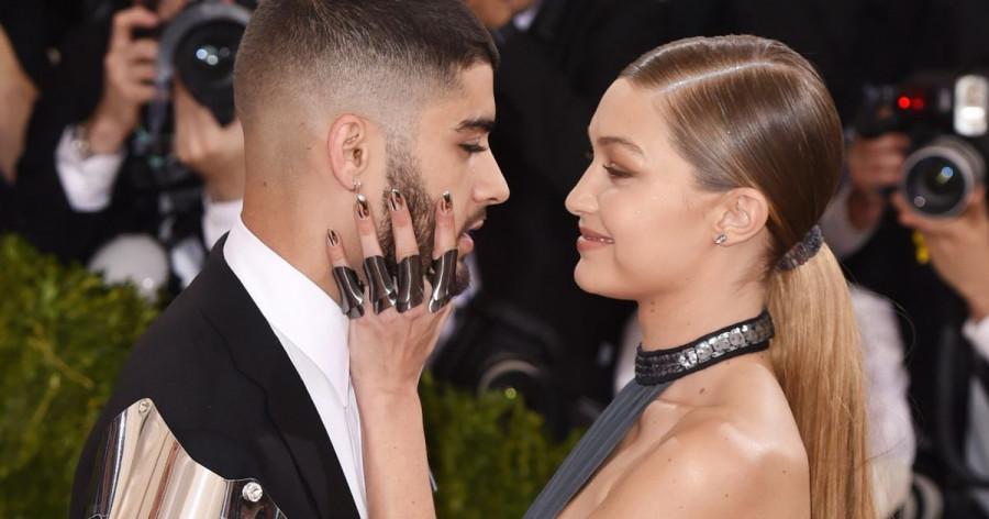 Zayn Malik and Gigi Hadid at The Metropolitan Museum of Arts COSTUME INSTITUTE Benefit 93dbc