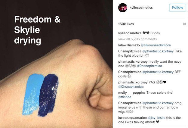 kylie jenners latest lip kit shades 2 f08a0