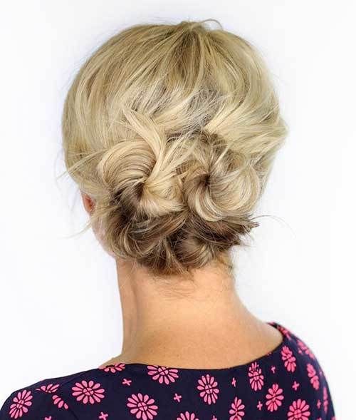 Cute Easy Updo Style