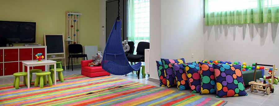 εσωτερικό του ξενώνα