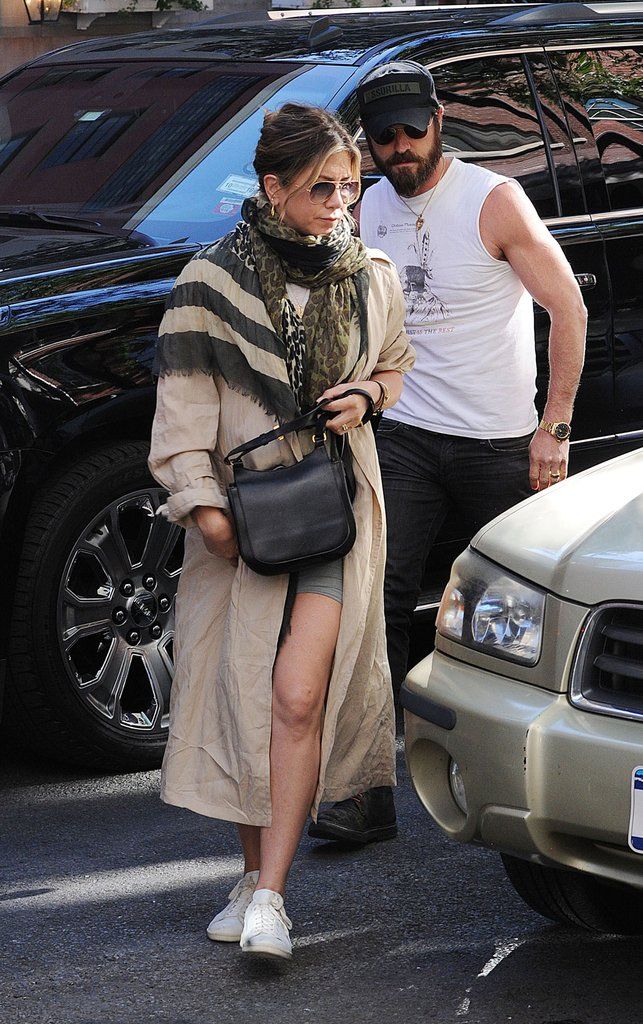 Jennifer Aniston Justin Theroux NYC June 2016