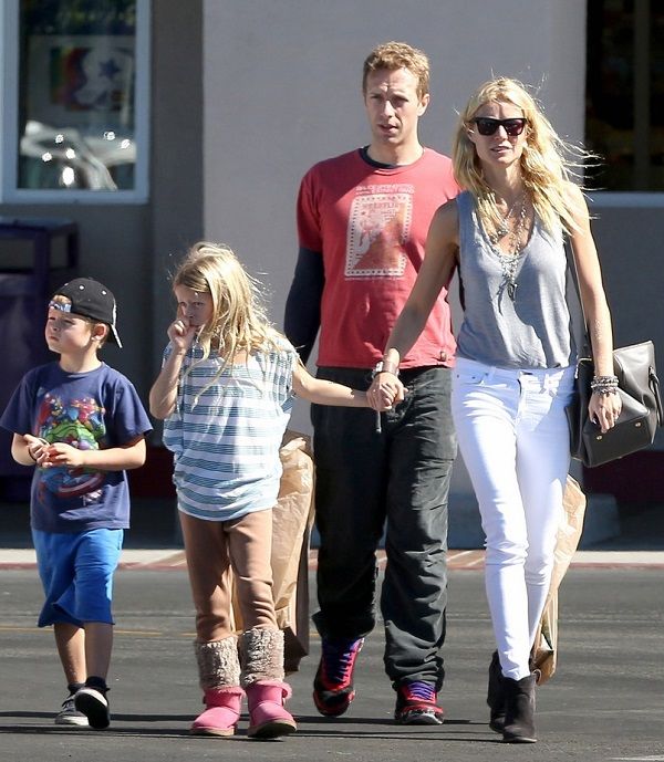 gwyneth paltrow chris martin family
