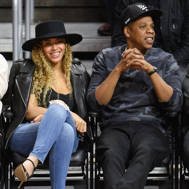 Beyonce Jay Z Kevin Hart Clippers Game March 2016