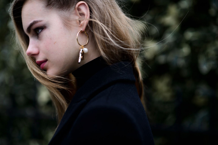 Le 21eme Adam Katz Sinding London Fashion Week Fall Winter 2016 2017 AKS5686 detail