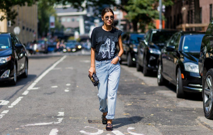 Graphic Tees Street Style Trend Fashion Week Spring 2017 2