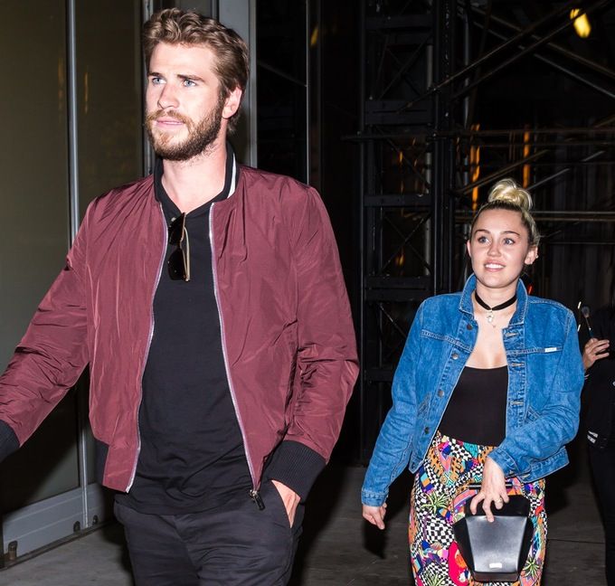 miley cyrus liam hemsworth exclusive
