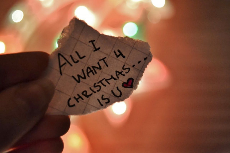 Christmas Love Quotes Background HD Wallpaper