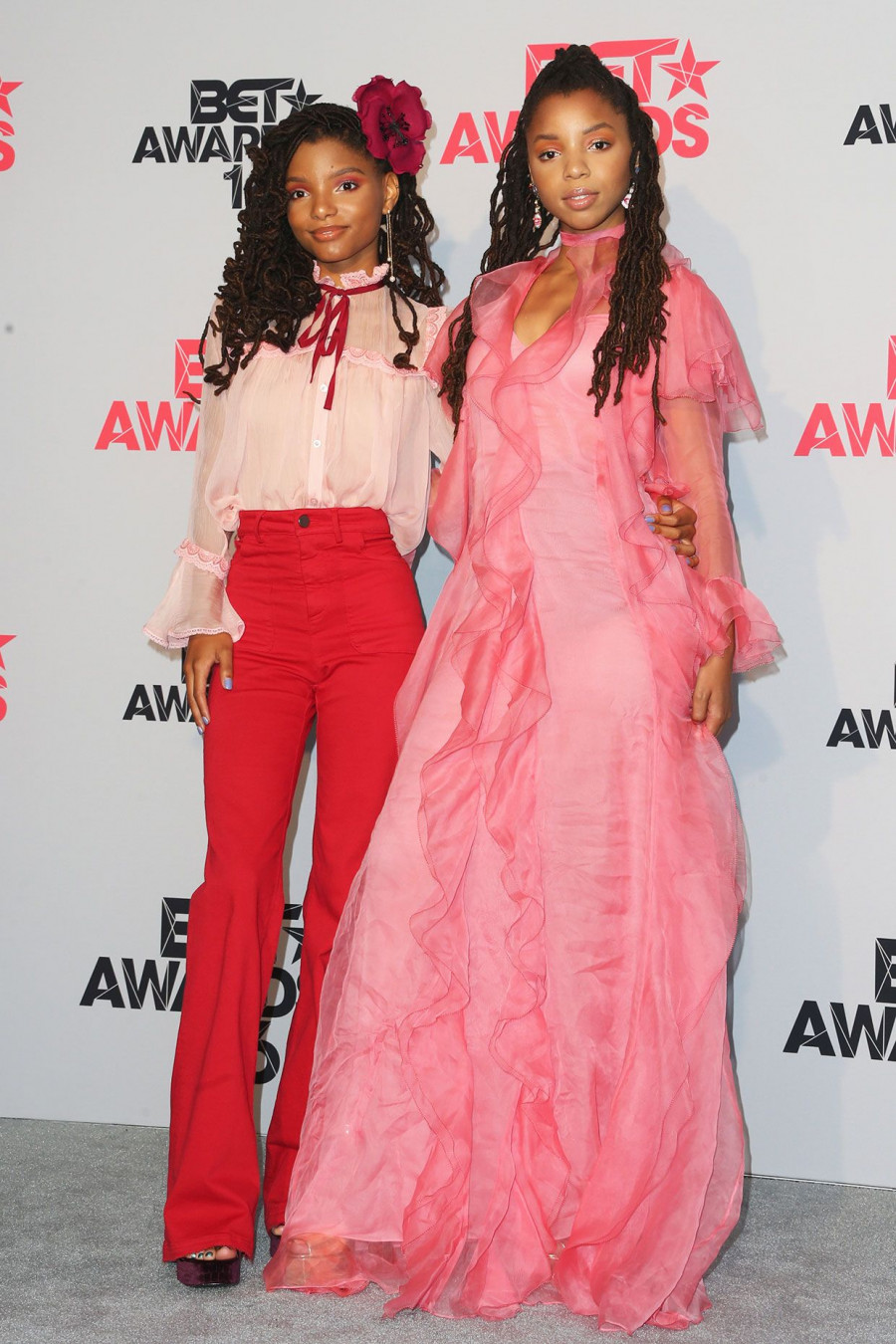 Chloe x Halle look 2 bet awards 2016 billboard 1240