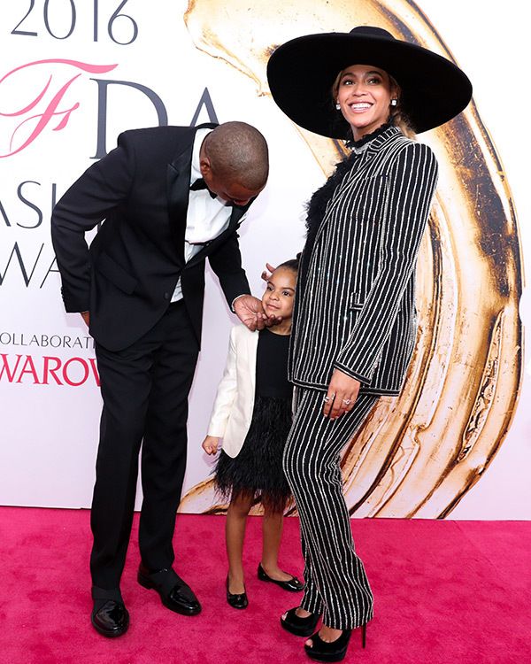 beyonce jay z blue ivy cfda awards rex