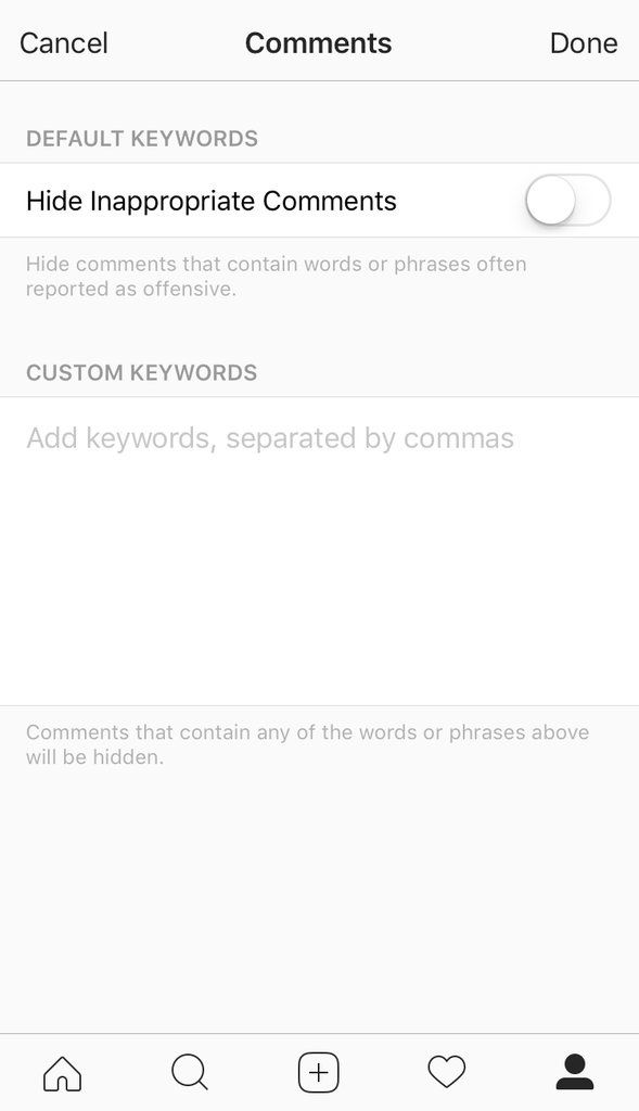 Decide which comments make onto your video