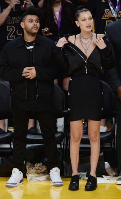 selena gomez weeknd dating pda bella hadid mad 2