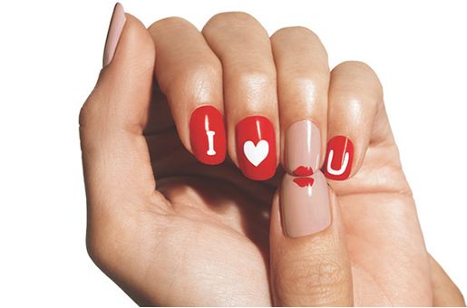 valentines nails valentines nail paint finger nails for valentine