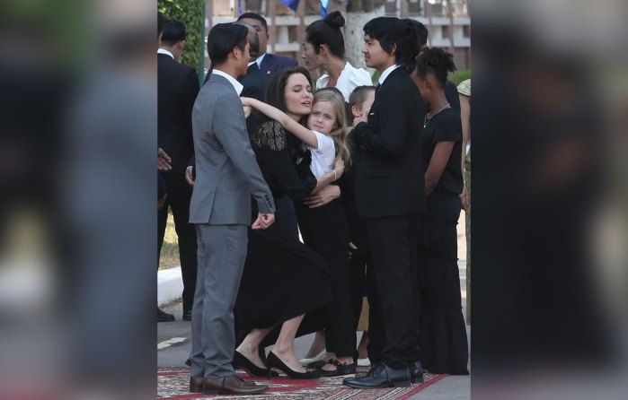 brad pitt angelina jolie divorce custody battle kids cambodia pics 2