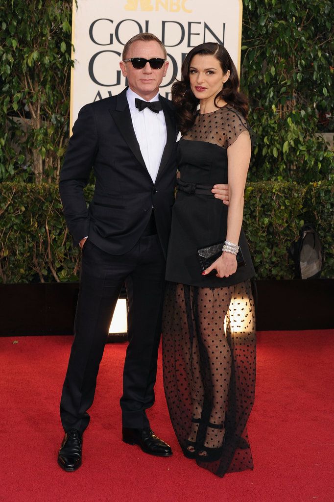 Rachel Weisz Daniel Craig Golden Globes 2013