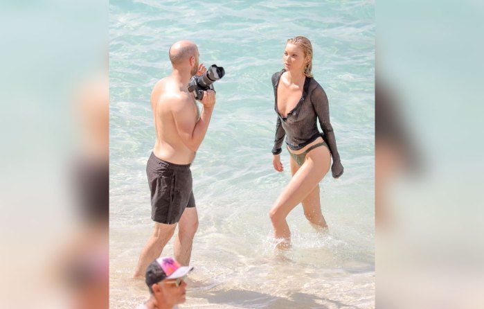 elsa hosk topless bikini beach st barts 004