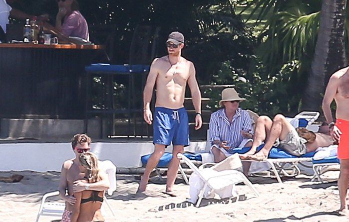 prince harry shirtless beach jamaica meghan markle wedding 1