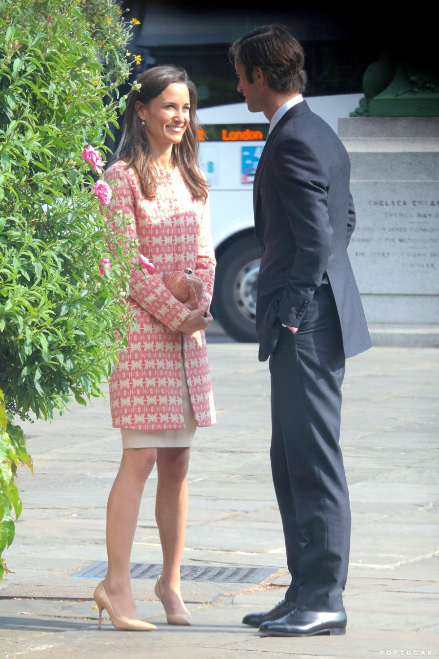 MIDDLETON WITH HUSBAND