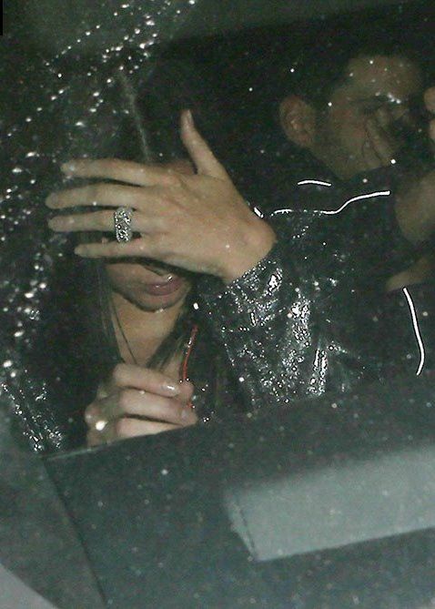 kendall jenner flashes huge diamond ring as she leaves wild party with aap rocky lead