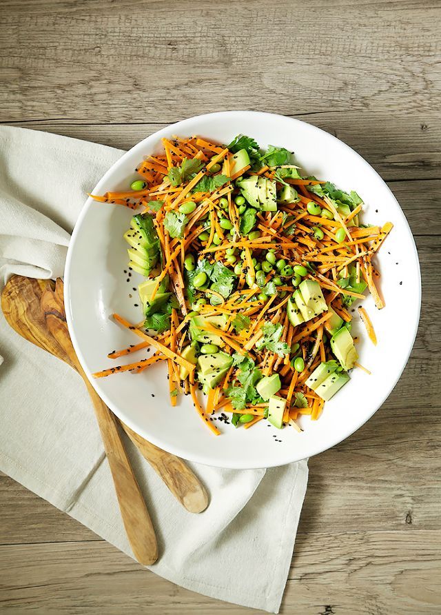 salata me ginger kai avocado