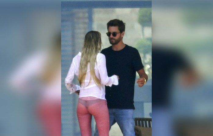 scott disick shirtless bella thorne bikini kissing cannes 05