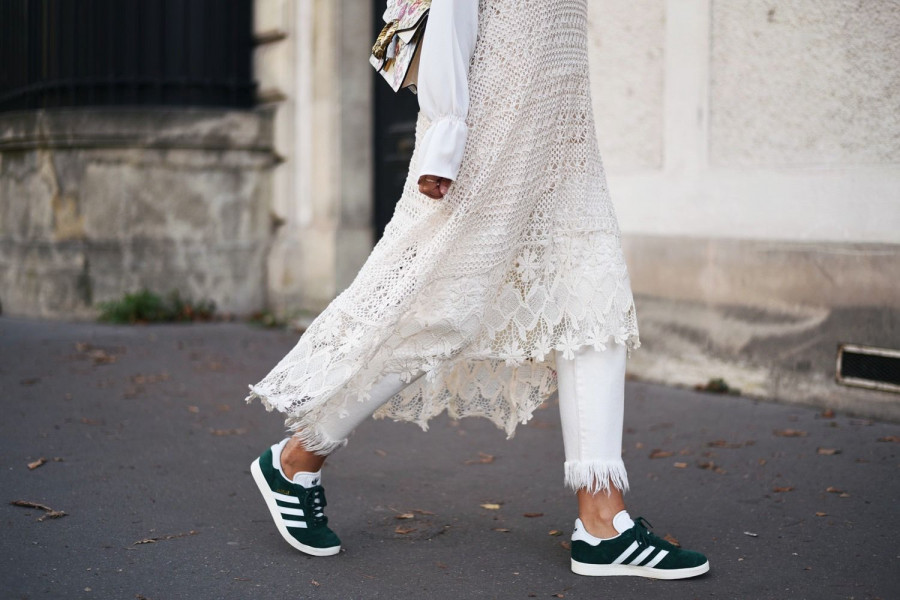 adidas gazelle sneaker grün herbst winter kollektion 2016 streetstyle fashiioncarpet