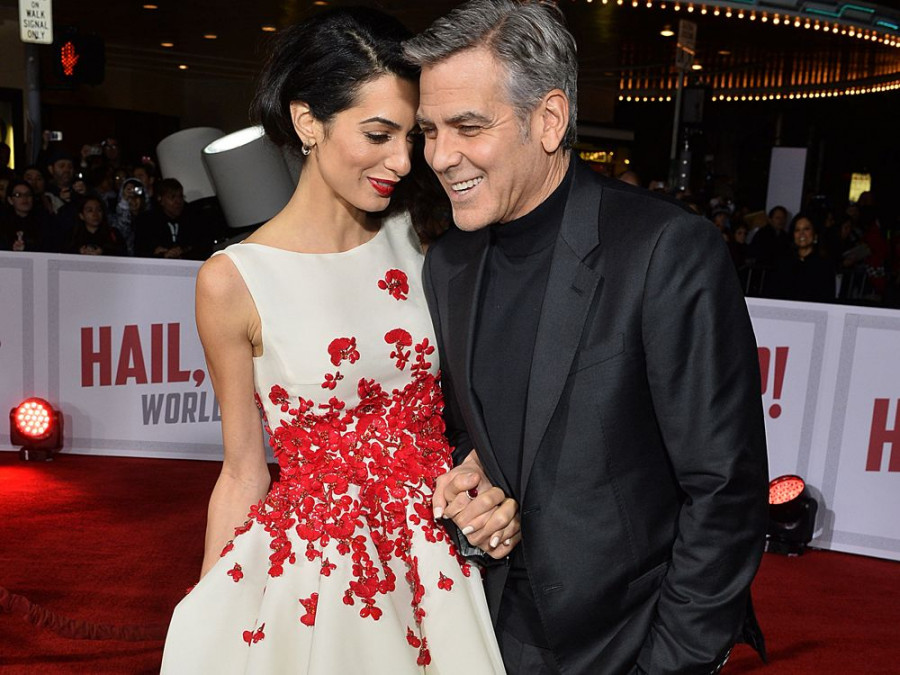 George Clooney Amal Alamuddin L 1