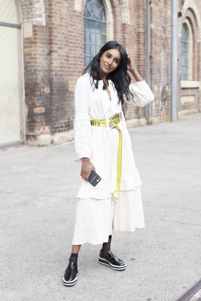 Make unexpected statement looping loud vibrant belt around