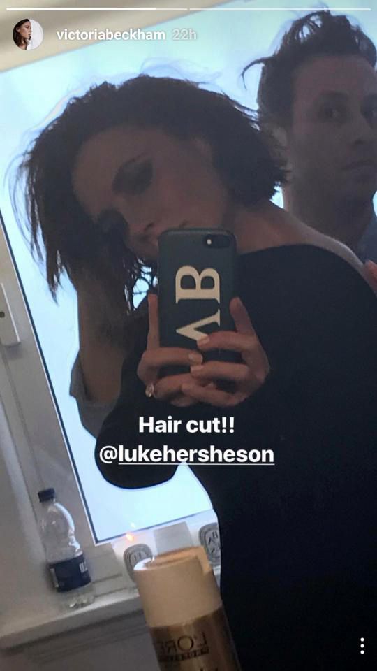victoria beckham haircut