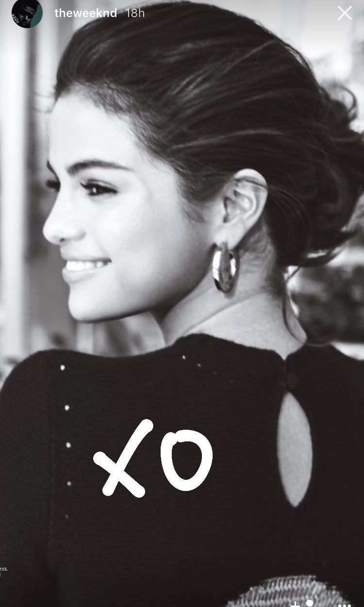 the weeknd instastory