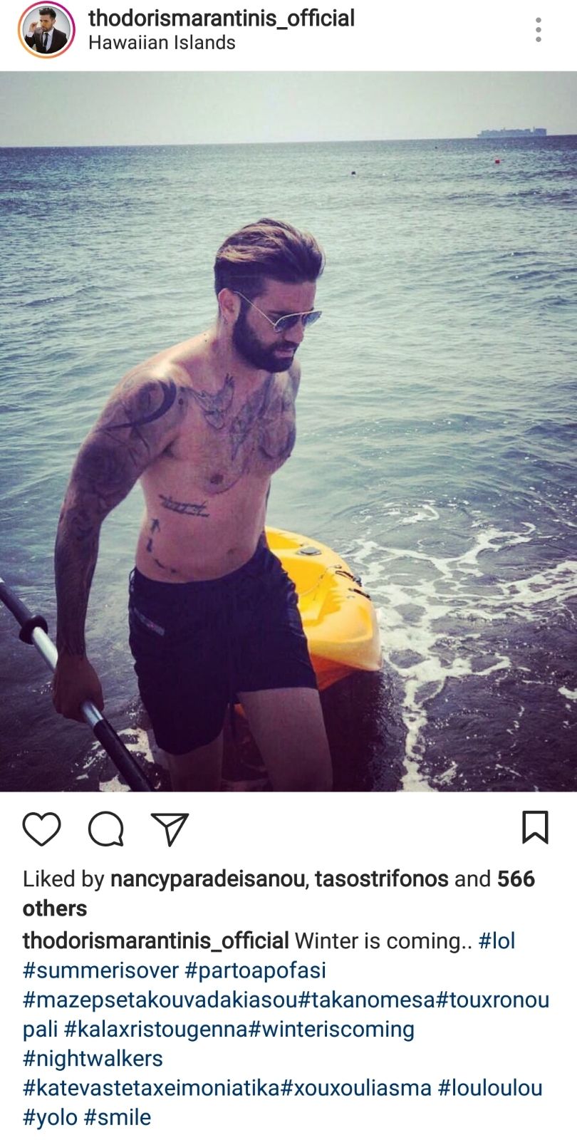 Marantinis fall post